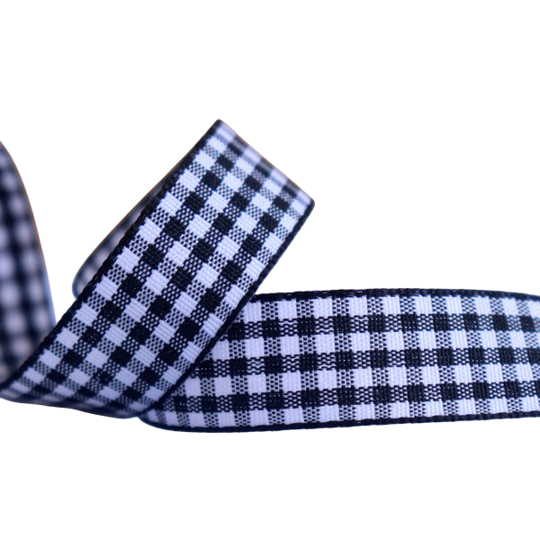 Checked Ribbon | Custom Ribbon Singapore – Gifthub SG