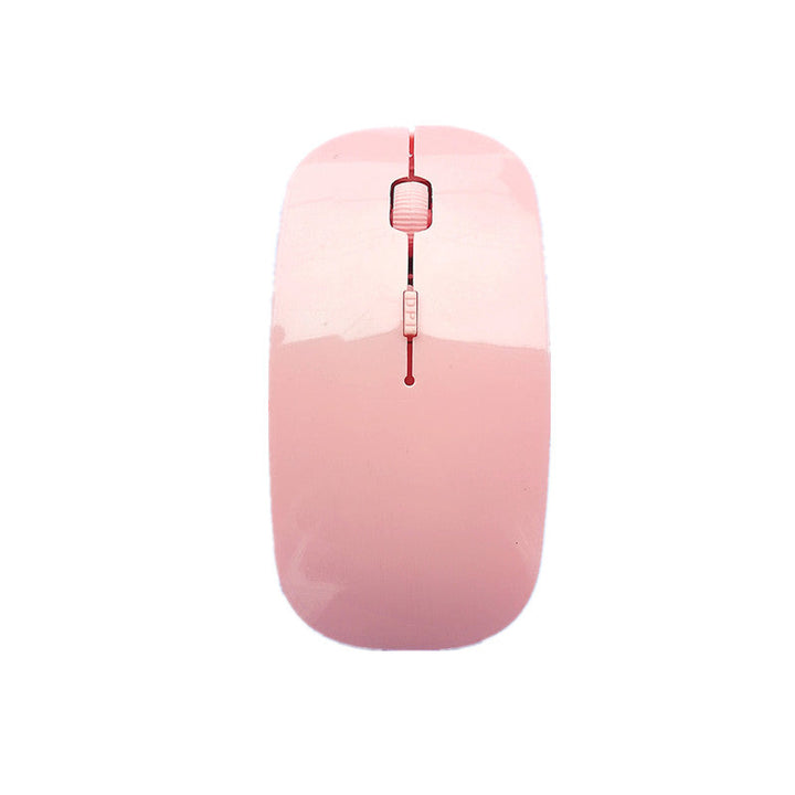 SLIM WIRELESS MOUSE Pink 50 $7.75 FREE (12-14 days) Mouse by Gifthub SG | Gifthub SG