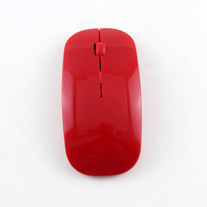 SLIM WIRELESS MOUSE Red 50 $7.75 FREE (12-14 days) Mouse by Gifthub SG | Gifthub SG