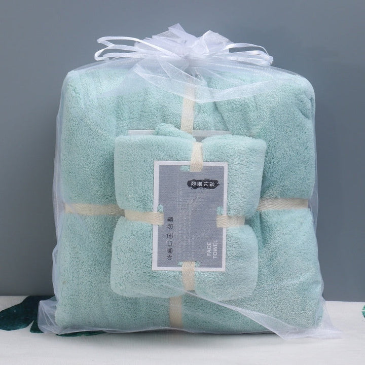 SOFT BATH & FACE TOWEL SET Towel by Gifthub SG | Gifthub SG