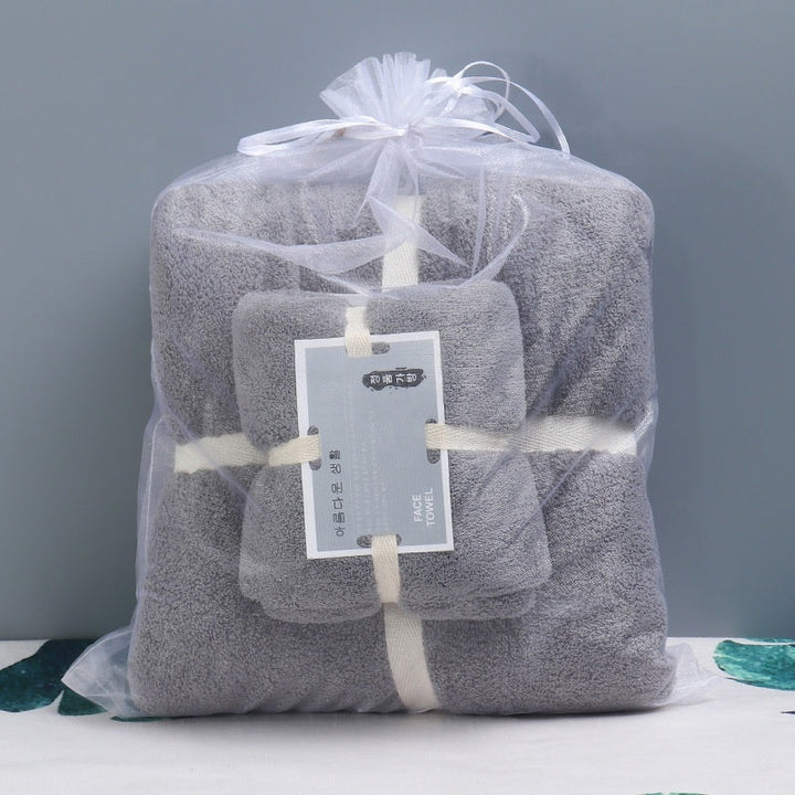 SOFT BATH & FACE TOWEL SET Towel by Gifthub SG | Gifthub SG