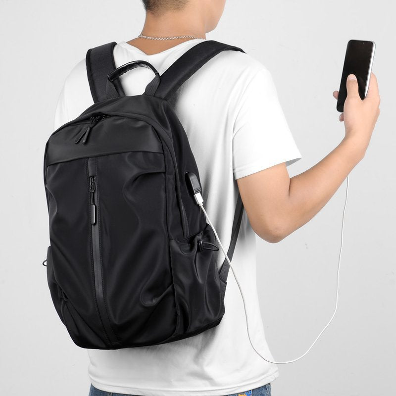 WATERPROOF BACKPACK WITH USB CHARGING PORT Backpack by Gifthub SG | Gifthub SG