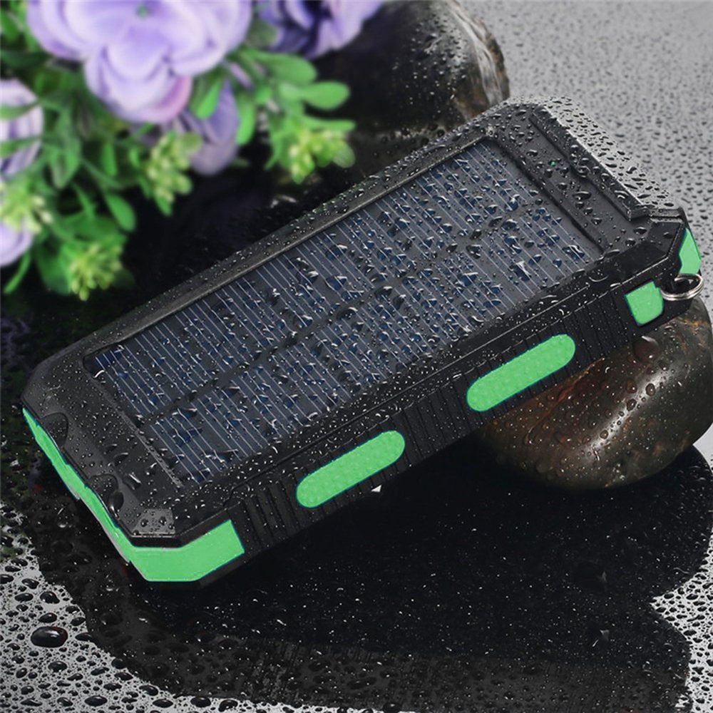 Waterproof Solar Power Bank Dual USB Dual LED Lights Green 50 $22.23 FREE (12-14 days) Powerbank by Gifthub SG | Gifthub SG