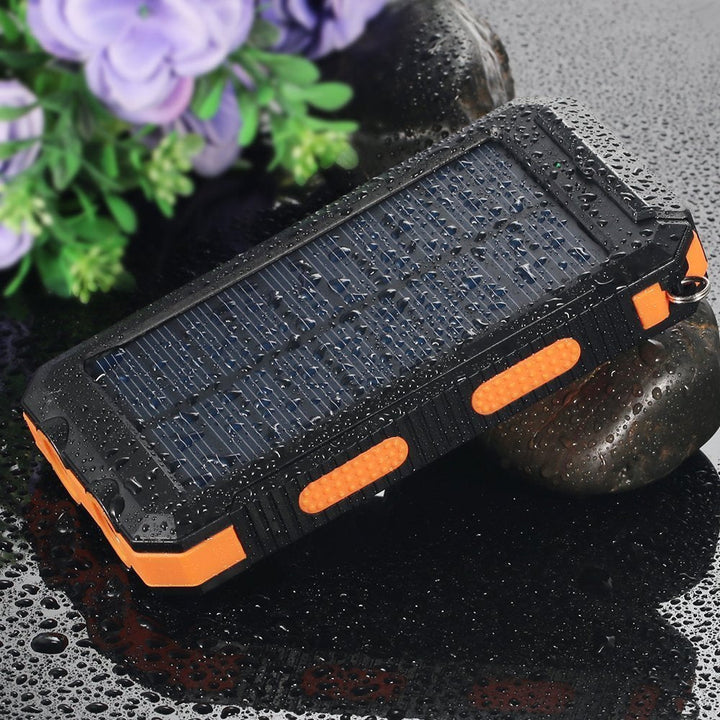 Waterproof Solar Power Bank Dual USB Dual LED Lights Orange 50 $22.23 FREE (12-14 days) Powerbank by Gifthub SG | Gifthub SG